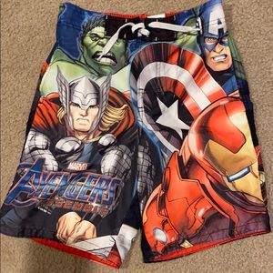 Marvel Avengers Boys Swim Trunks